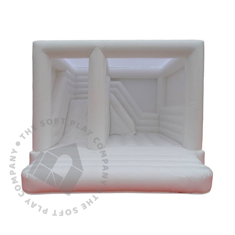 Maxi Square Bounce with Slide, 13x13ft